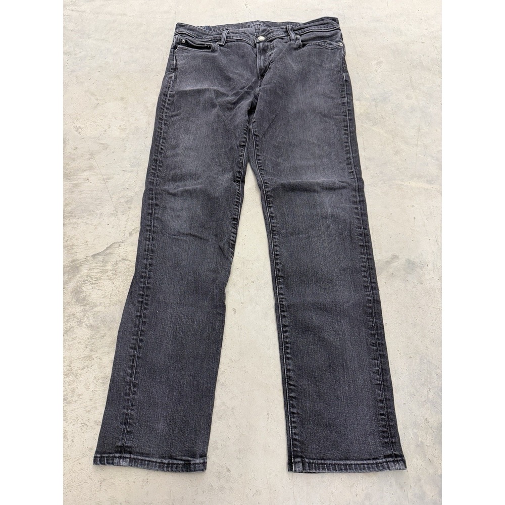 Abercrombie & Fitch Men's 34x32 Gray Austin Athletic Slim Jeans